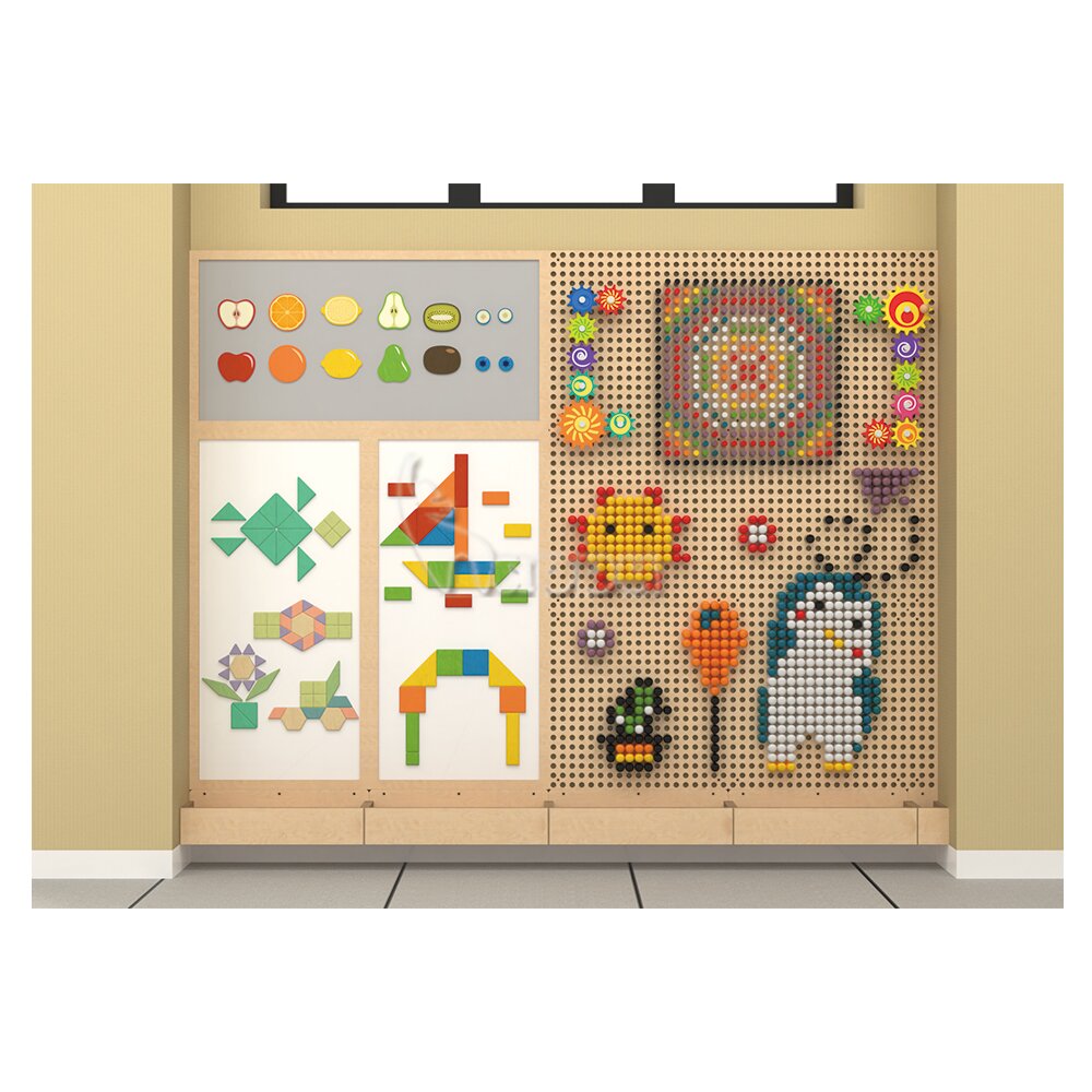 Interactive Educational Wall Panel for Kids – Creative Indoor Play System for Kindergartens & Early Learning Centers
