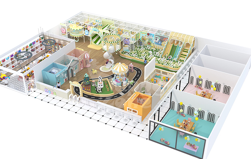 Large Commercial Indoor Playground 