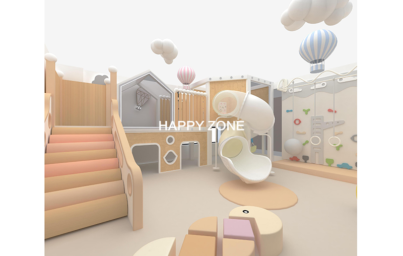  Macaron Theme Indoor Playground 